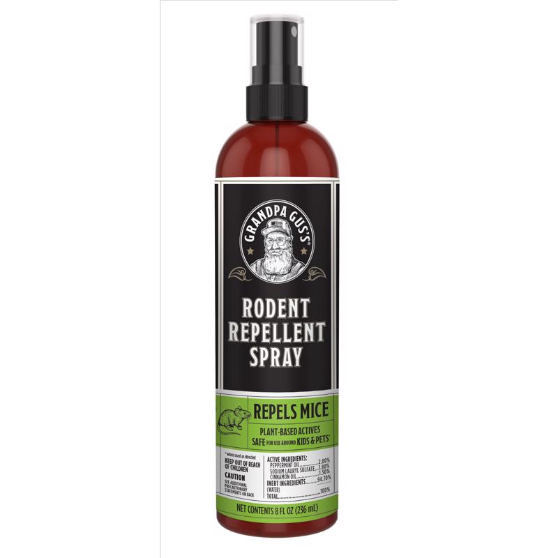 Grandpa Gus's Potent Mouse Repellent Animal Repellent Liquid For Mice 8 oz