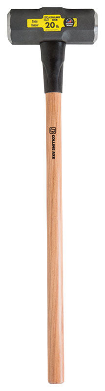 Collins 20 lb Steel Double Face Sledge Hammer 36 in. Hickory Handle