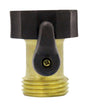 Gilmour 5/8 in. Brass Threaded Male Hose Shut-off Valve