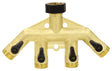 Gilmour 3/4 in. Brass Threaded Male 4-Way Shut-off Valve