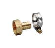 Gilmour 5/8 in. Brass Threaded Female Reusable Hose Repair Fitting