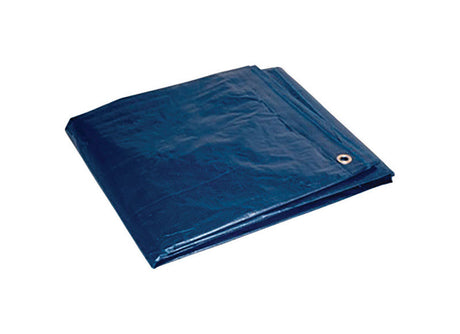 Foremost 12 ft. W X 16 ft. L Heavy Duty Polyethylene Tarp Blue