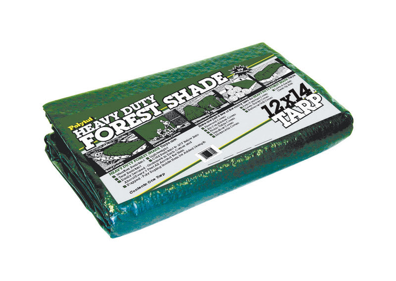 DeWitt Polytuf 12 ft. W X 14 ft. L Heavy Duty Polyethylene Tarp Forest Green