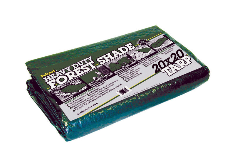 DeWitt Polytuf 20 ft. W X 20 ft. L Heavy Duty Polyethylene Tarp Green