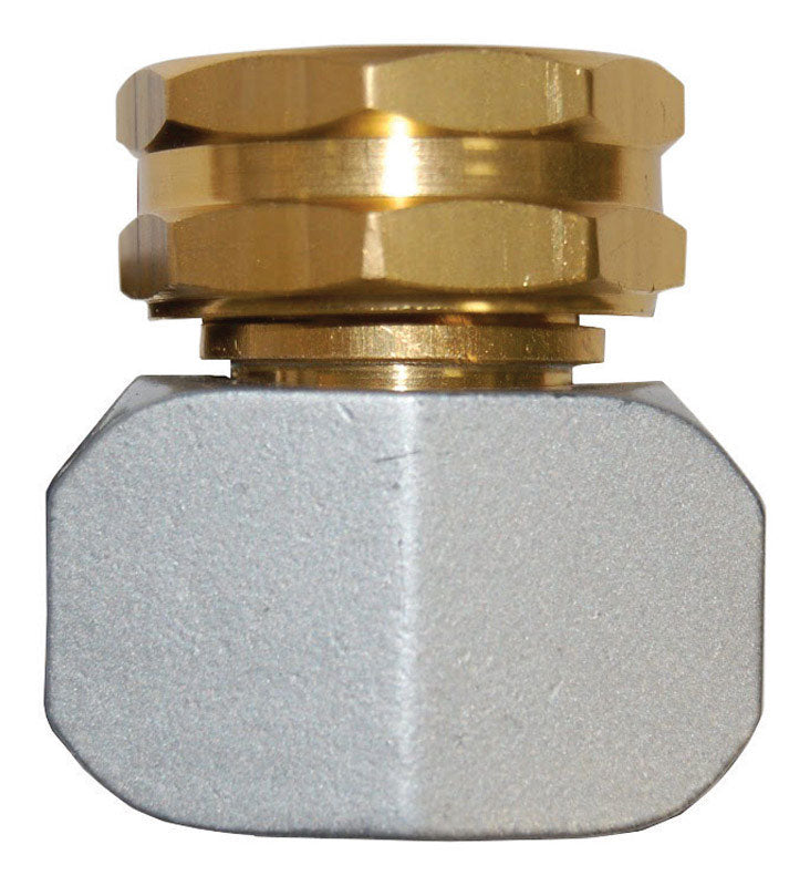 Rugg 5/8-3/4 in. Zinc Threaded Female Hose Coupling