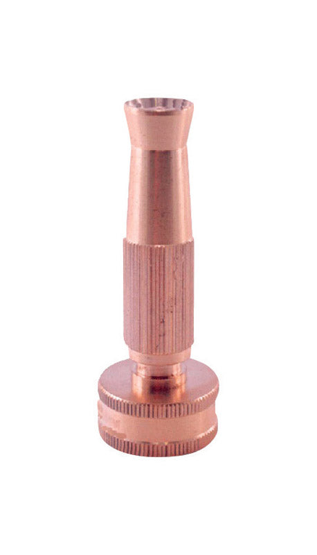 Rugg 1 Pattern Adjustable High Pressure Brass Hose Nozzle