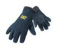 CAT Men's Indoor/Outdoor Dotted Jersey Work Gloves Black L 1 pair