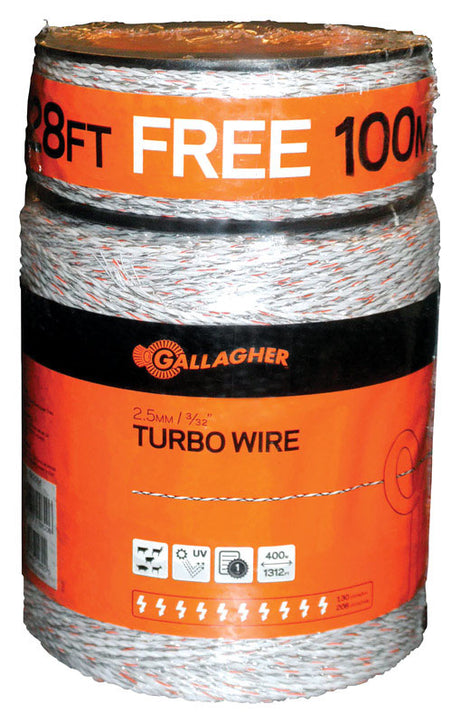 Gallagher Electric Fence Wire White