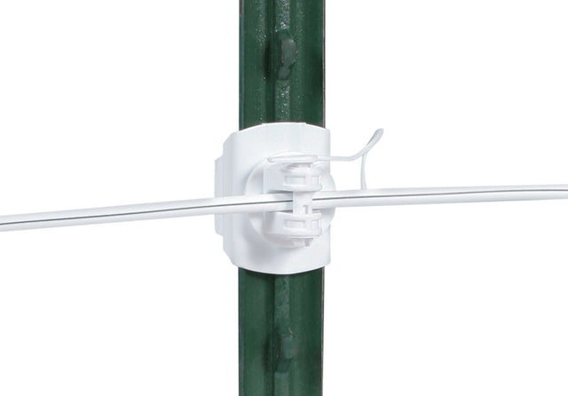 Gallagher T-Post Pin-Lock Insulator White