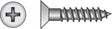 Hillman No. 12 X 3/4 in. L Phillips Zinc-Plated Wood Screws 100 pk