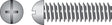 Hillman No. 10-32 X 3/8 in. L Combination Round Head Zinc-Plated Steel Machine Screws 100 pk