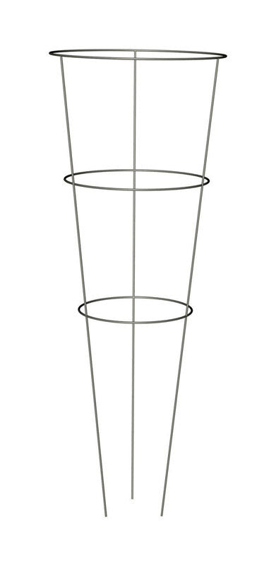 Panacea 42 in. H X 12 in. W Gray Steel Tomato Cage