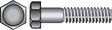 Hillman 5/8 in. D X 6-1/2 in. L Zinc Plated Steel Hex Bolt 25 pk