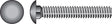 Hillman 1/2 in. X 5-1/2 in. L Zinc-Plated Steel Carriage Bolt 25 pk