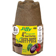 Jiffy 1 Cells 4 in. H X 4 in. W Seed Starting Peat Pot 6 pk