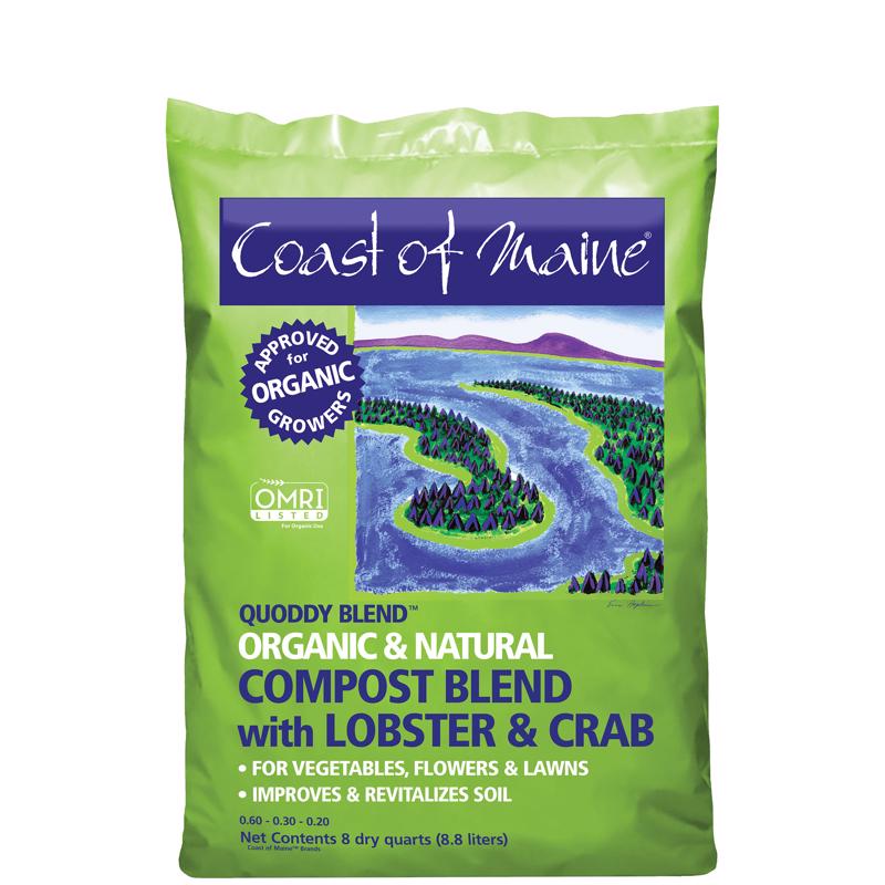 Coast of Maine Quoddy Blend Organic Soil Conditioner 1 cu ft