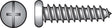 Hillman No. 6 X 5/8 in. L Phillips/Slotted Pan Head Sheet Metal Screws 100 pk