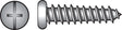 Hillman No. 6 X 3/4 in. L Phillips/Slotted Pan Head Sheet Metal Screws 100 pk