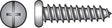 Hillman No. 6 X 1 in. L Phillips/Slotted Pan Head Sheet Metal Screws 100 pk