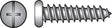 Hillman No. 8 X 3/4 in. L Phillips/Slotted Pan Head Sheet Metal Screws 100 pk