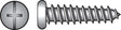 Hillman No. 8 X 1-1/4 in. L Phillips/Slotted Pan Head Sheet Metal Screws 100 pk