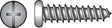 Hillman No. 10 X 3/4 in. L Phillips/Slotted Pan Head Sheet Metal Screws 100 pk