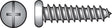 Hillman No. 10 X 1 in. L Phillips/Slotted Pan Head Sheet Metal Screws 100 pk