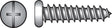 Hillman No. 10 X 1-1/2 in. L Phillips/Slotted Pan Head Sheet Metal Screws 100 pk