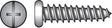 Hillman No. 12 X 3/4 in. L Phillips/Slotted Pan Head Sheet Metal Screws 100 pk