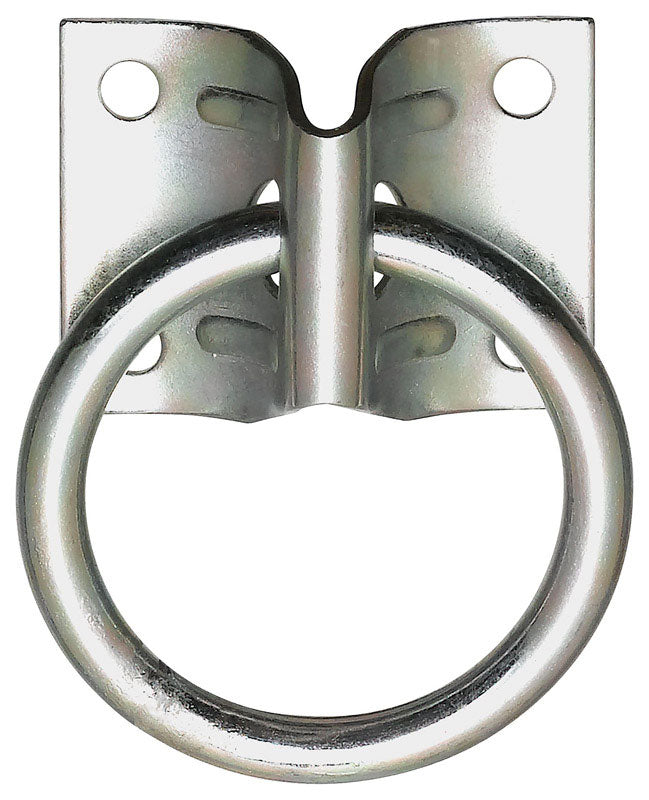 National Hardware 1.2 Ga. Hitch Ring With Plate For Calf 1 pk