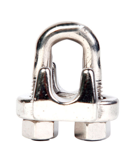 Campbell Polished Stainless Steel Wire Rope Clip