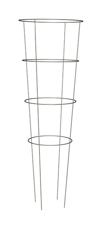 Panacea 54 in. H X 16 in. W Gray Steel Tomato Cage