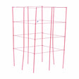 Panacea 47 in. H X 1 ft. W X 12 in. D Red Steel Tomato Cage