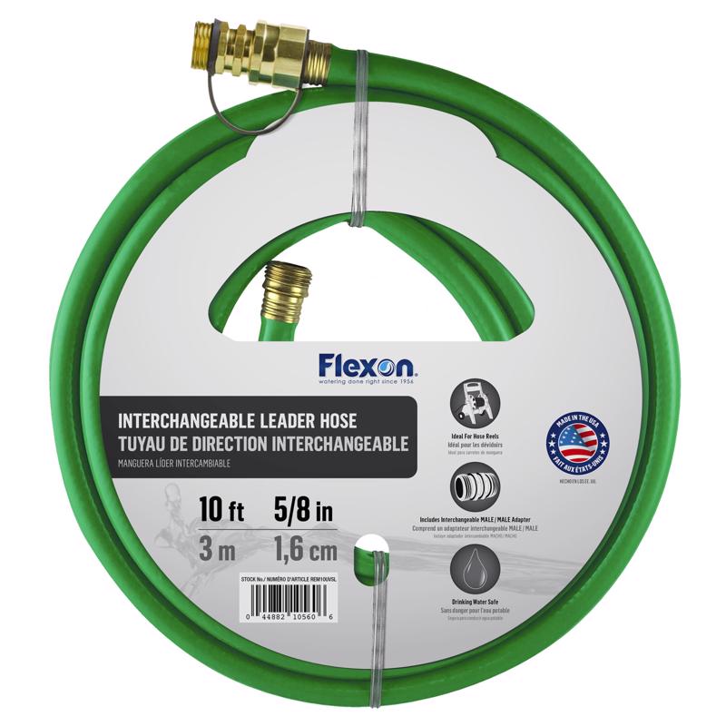 Flexon 5/8 in. D X 10 ft. L Medium Duty Leader Hose