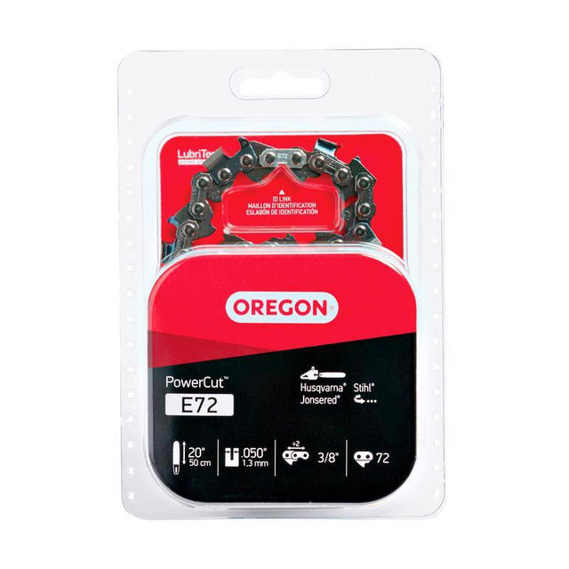 Oregon PowerCut E72 20 in. Chainsaw Chain 72 links