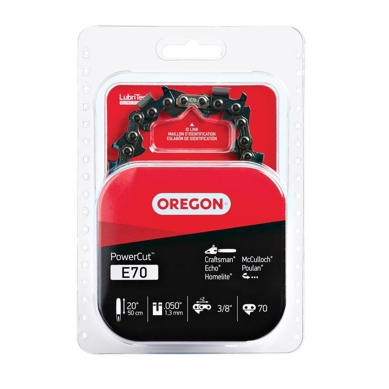 Oregon PowerCut E70 20 in. Chainsaw Chain 70 links