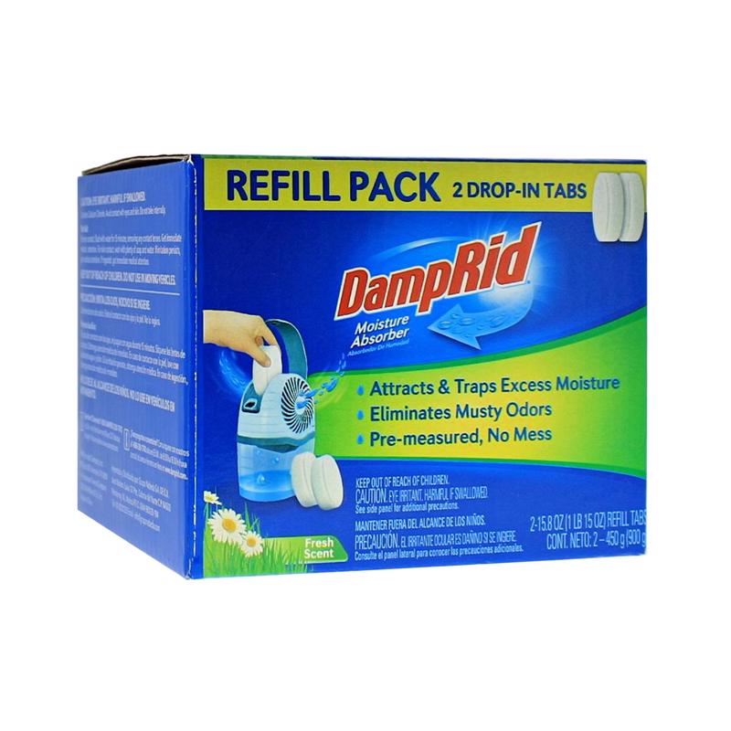 DampRid Fresh Scent Moisture Absorber 2 pk Solid