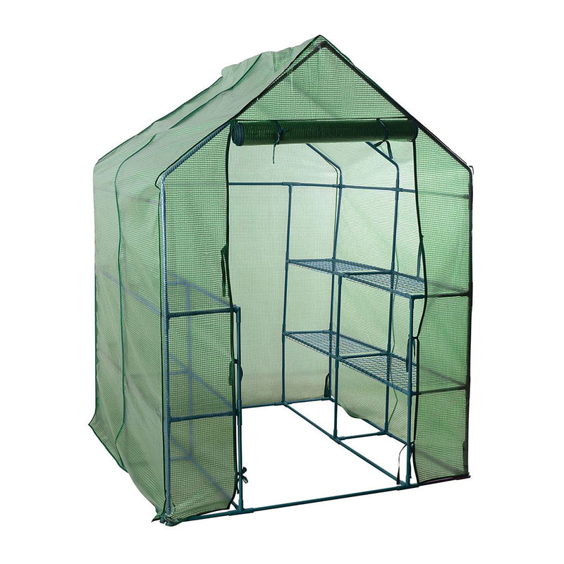 Bond Manufacturing Green 76.7 in. H X 56.3 in. W Walk-In Greenhouse