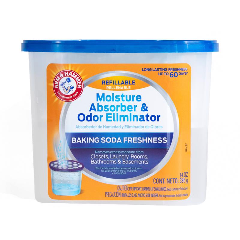 Arm & Hammer No Scent Moisture Absorber and Odor Eliminator 14 oz