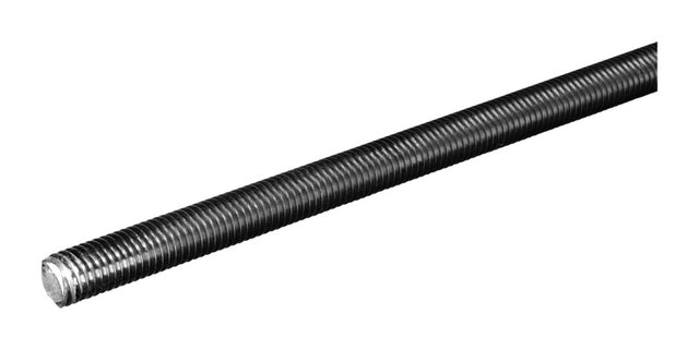 SteelWorks 5/16 in. D X 36 in. L Stainless Steel Threaded Rod