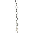 8 Ga. Chain - Nickel Finish - 1 yd. Len - 11/2 in. - Link Len - 7/8 in. - Link Wid - 1/8 in. - Thick - 100 yd./Ctn - 35lbs Max