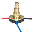 3-Way Metal Rotary Switch, Metal Bushing, 2 Circuit, 4 Position(L-1, L-2, L1-2, Off). Rated: 6A-125V, 3A-250V