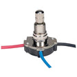 3-Way Metal Rotary Switch, Metal Bushing, 2 Circuit, 4 Position(L-1, L-2, L1-2, Off). Rated: 6A-125V, 3A-250V