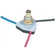 Hi-Low Metal Rotary Switch With Diode - 2 Circuit - 6A-125V, 3A-250V Rating - On-Off Function - Brass Finish