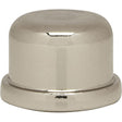 1/2" Finial - Zinc Die Cast 1/4-28 - Nickel Finish