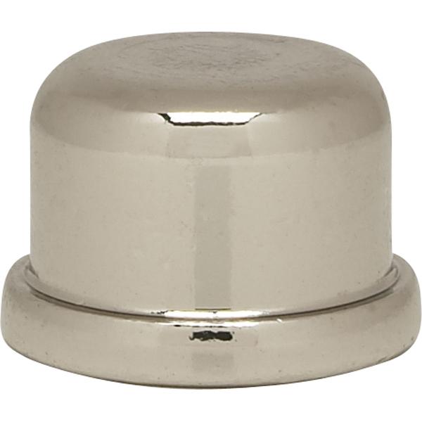 1/2" Finial - Zinc Die Cast 1/4-28 - Nickel Finish