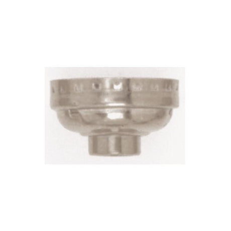 Aluminum Cap With Paper Liner - 1/8 IP Less Set Screw - Nickel Finish