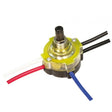 3-Way Lighted Push Switch, Plastic Bushing, 2 Circuit, 4 Position(L-1, L-2, L1-2, Off). Rated: 6A-125V, 3A-250V