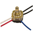 3-Way Lighted Rotary Switch, Plastic Bushing, 2 Circuit, 4 Position(L-1, L-2, L1-2, Off). Rated: 6A-125V, 3A-250V