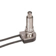 On-Off Metal Push Switch - 1-1/8" Metal Bushing - Single Circuit - 6A-125V, 3A-250V Rating - 6" Leads - Nickel Finish